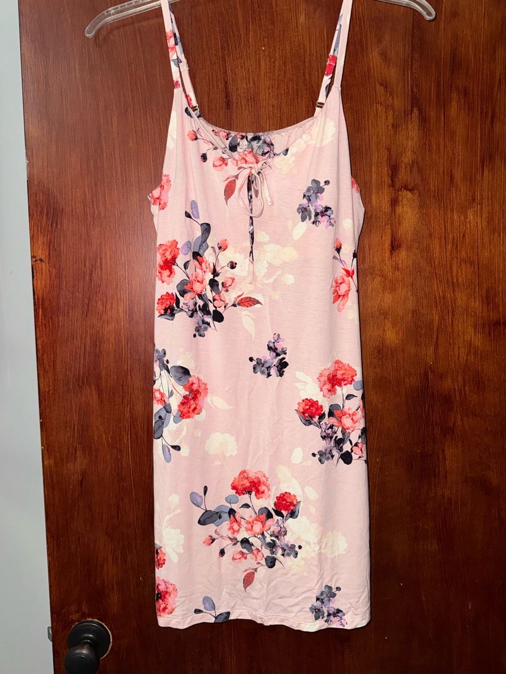 New Soma Cool Nights Large Chemise Pink Floral